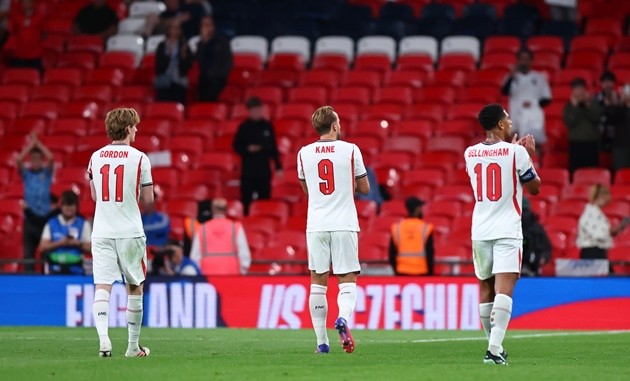 Kane phủ nhận vấn đề của Man City ảnh hưởng đến ĐT Anh. (Ảnh: EPA Images)