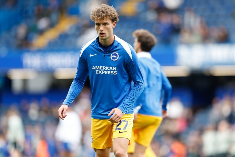 Mats Wieffer là nhân tố quan trọng tại Brighton. Ảnh: EPA.
