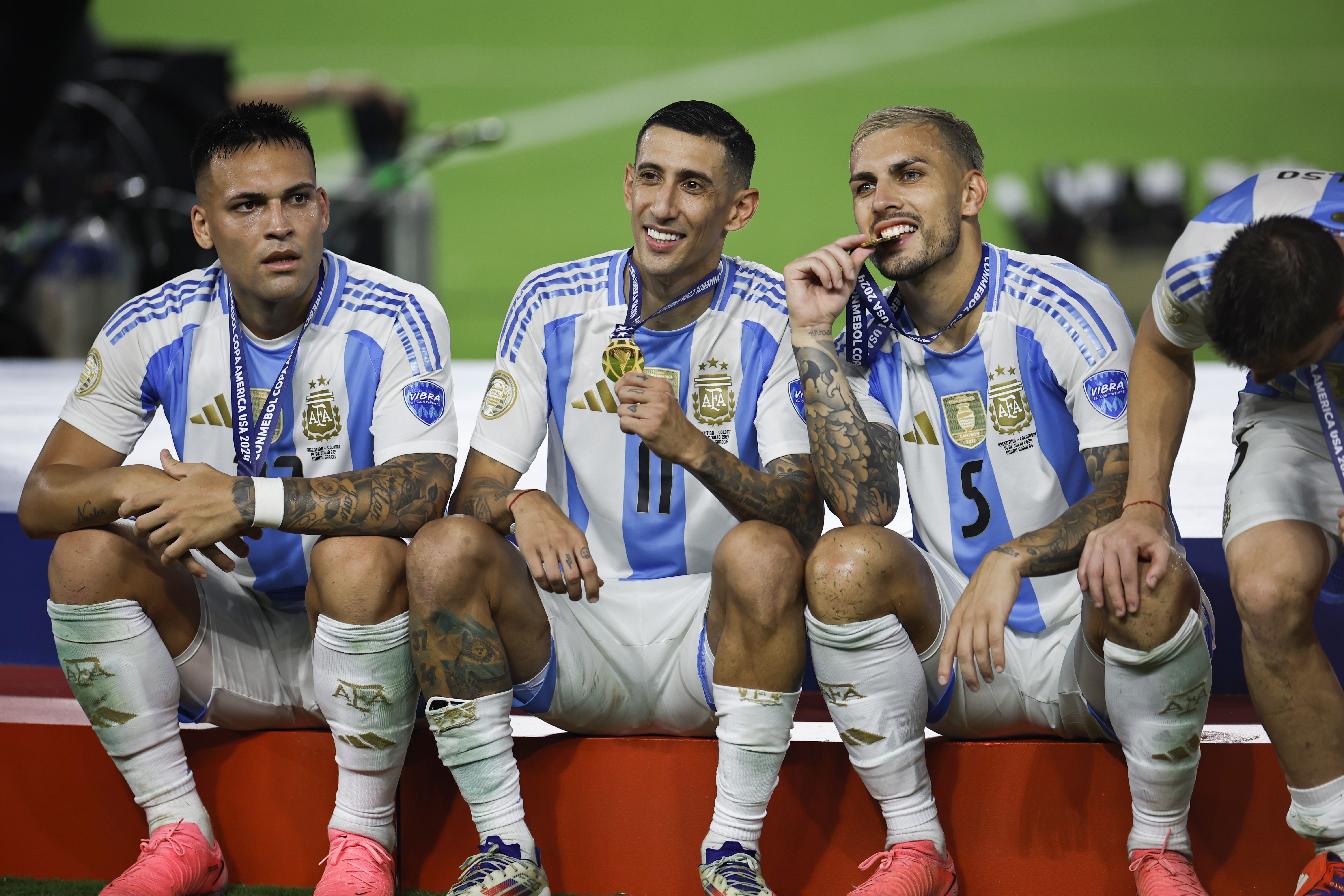 Argentina tìm thấy người hùng trong những trận cầu lớn. (Ảnh: EPA Images)