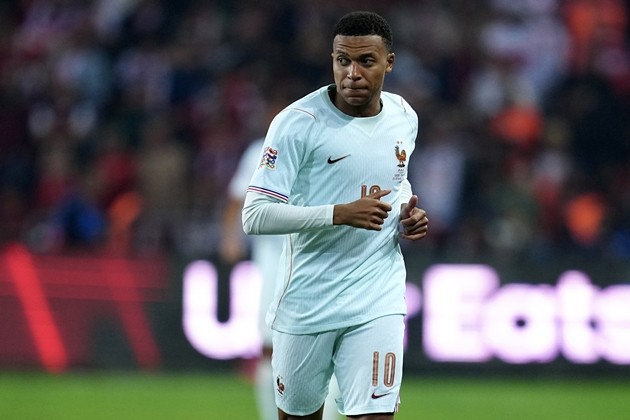 Real Madrid không hài lòng với việc Kylian Mbappe dính chấn thương. Ảnh: EPA/STRINGER