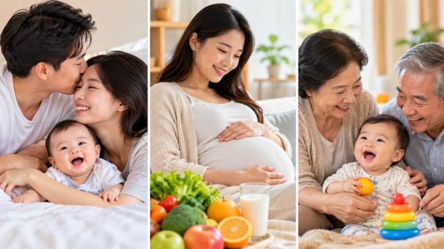 Sinh đúng thời điểm, con lớn lên thuận lợi gia đình thêm êm ấm