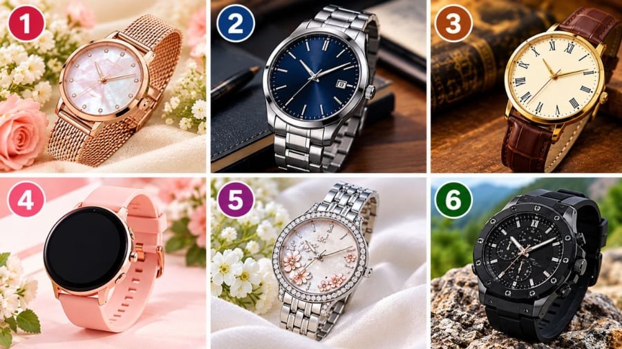 Bạn chọn chiếc đồng hồ nào?