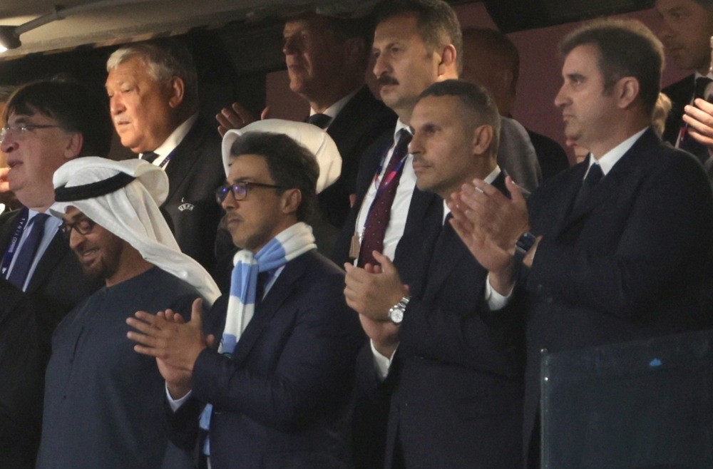 Giới chủ Man City trong trận chung kết C1 năm 2023.