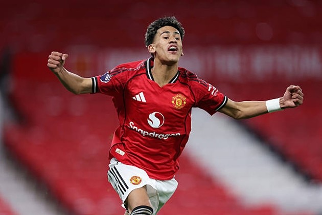 JJ Gabriel bị chỉ trích có thái độ kiêu ngạo ở đội trẻ Man Utd. Ảnh: Alex Livesey/Getty Images
