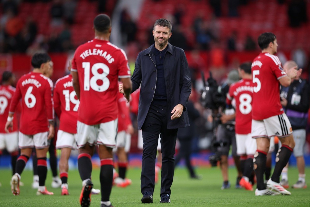 Đội hình Man Utd được dự báo sẽ có nhiều thay đổi vào năm 2027. Ảnh: EPA/Adam Vaughan.