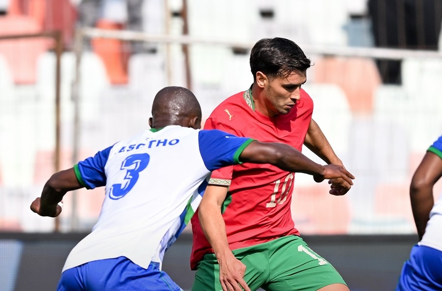 Morocco có chiến thắng thuyết phục trước Lesotho. Ảnh: FRMF/LĐBĐ Morocco.