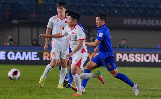 Việt Nam thua Thái Lan nên bị trừ điểm trên BXH FIFA. (Ảnh: Facebook ĐT Thái Lan)