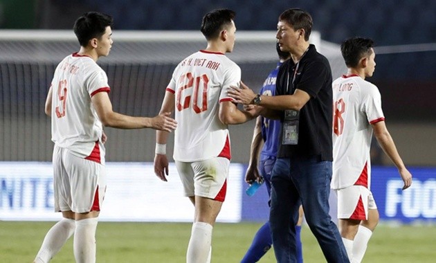 Việt Nam thua Thái Lan 0-2 tâm phục khẩu phục. (Ảnh: VFF)