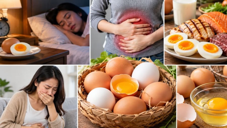 Không phải lúc nào ăn trứng cũng tốt