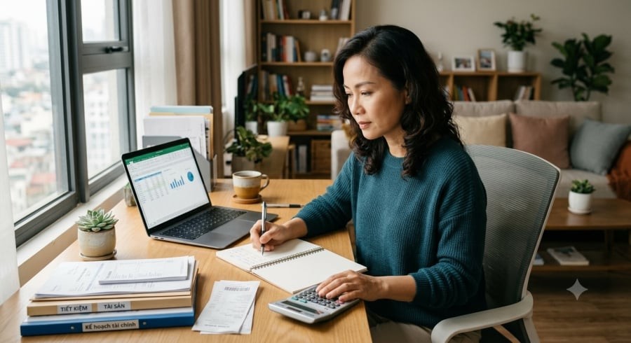 Tài sản ròng, tổng nợ và khoản tiền cần chuẩn bị cho tuổi nghỉ hưu là những con số nên được kiểm tra định kỳ.