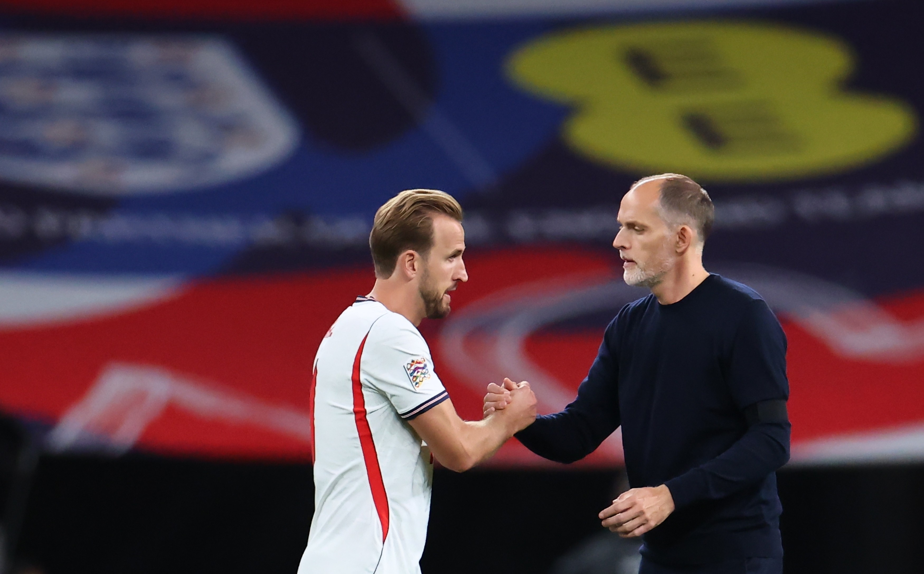 Tuyển Anh của Thomas Tuchel đã tìm lại niềm vui chiến thắng. Ảnh: EPA/TOLGA AKMEN