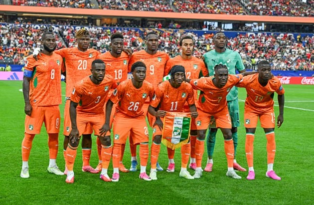 Nigeria và Ghana thất bại, trong khi Bờ Biển Ngà tiếp tục có chiến thắng trước Somalia. Ảnh: Waleed Ibrahim/NurPhoto qua Getty Images