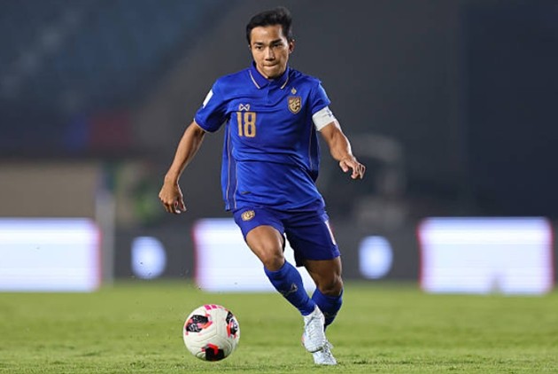 Chanathip và các đồng đội đã rất nỗ lực để đánh bại Việt Nam. Ảnh: Pakawich Damrongkiattisak - FIFA/FIFA qua Getty Images)