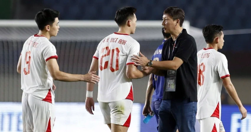 Việt Nam thua 0-2 Thái Lan. Ảnh: Fanpage VFF.