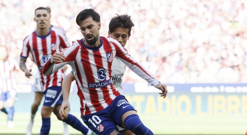 Alex Baena có phong độ cao ở Atletico và tuyển Tây Ban Nha. Ảnh: EPA.