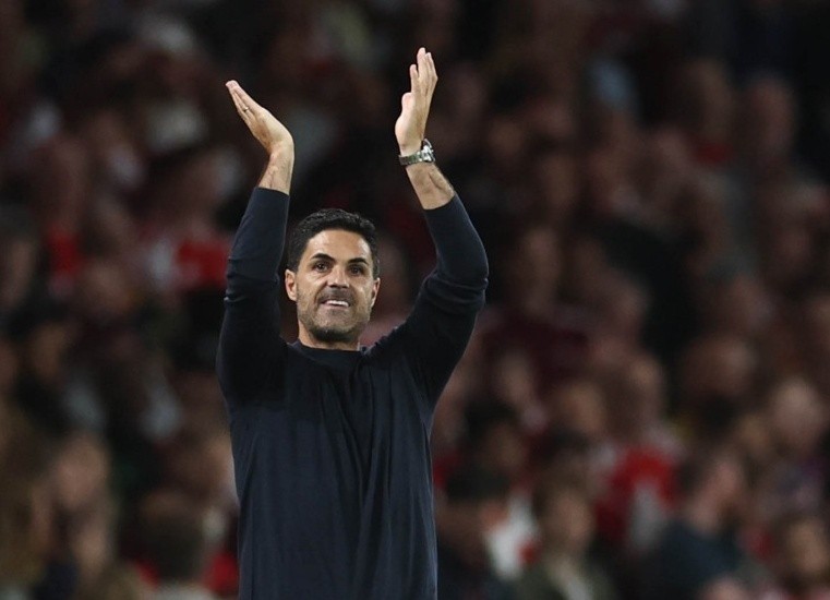 Arsenal của Arteta thể hiện sức mạnh đáng nể. Ảnh: EPA.