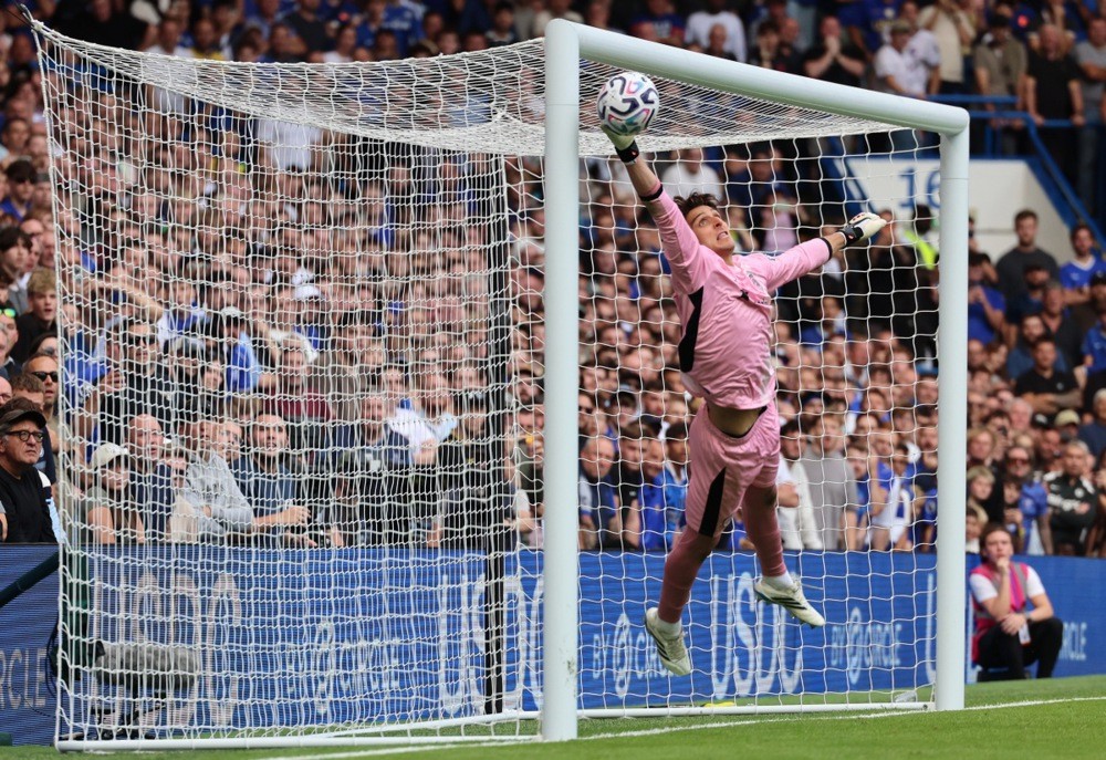 Thủ thành Konstantinos Tzolakis đang có những màn trình diễn ấn tượng trong màu áo Hull City. Ảnh: EPA/Andy Rain.