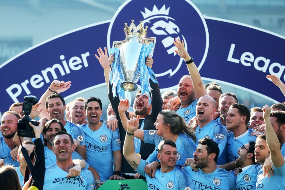  Man City đã gặt hái nhiều thành công lớn trong thập kỷ qua. Ảnh: EPA.