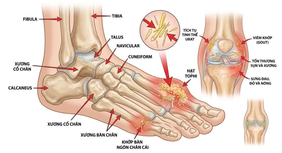 Đau, sưng hoặc khó chịu ở khớp kéo dài cần được kiểm tra để xác định nguyên nhân.