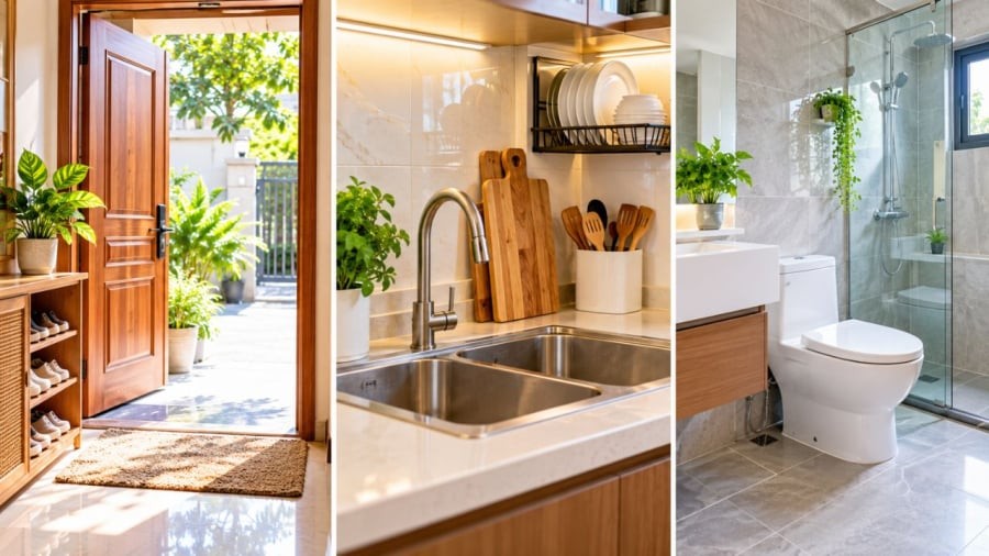 Giữ gìn nhà sạch sẽ không chỉ là phong thủy mà còn rất thực tế