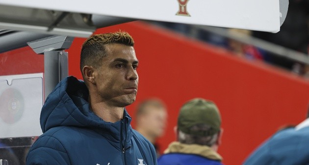 Ronaldo vừa rời ĐT Bồ Đào Nha. (Ảnh: EPA Images)