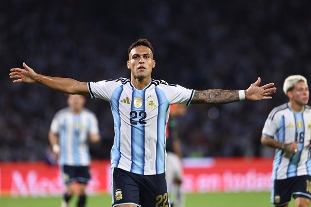 Hàng công Argentina vẫn thi đấu ấn tượng. Ảnh: EPA.