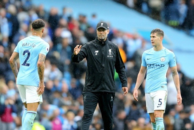 Klopp đã nhiều lần đối đầu Man City. Ảnh: EPA.