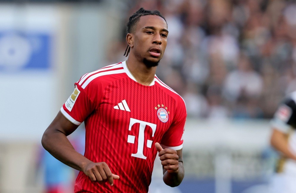 Olise đưa ra điều kiện để gia hạn với Bayern. Ảnh: EPA.