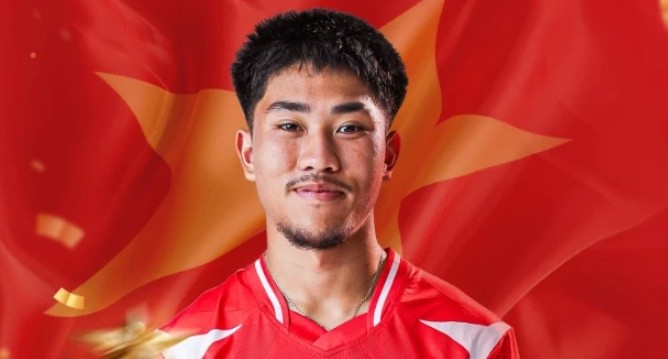 Ngô Đăng Khoa chưa thể hiện được nhiều tại kỳ FIFA ASEAN Cup. Ảnh: Fanpage CLB CA TP.HCM.