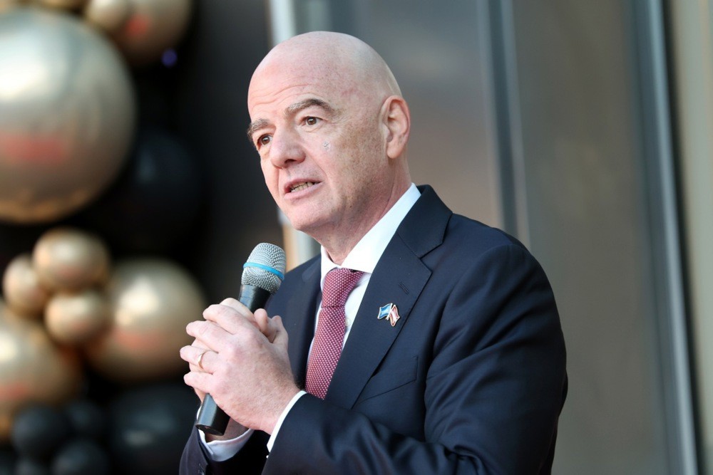 Chủ tịch Infantino đã đặt nhiều kỳ vọng vào FIFA ASEAN Cup. Ảnh: EPA IMAGES. 