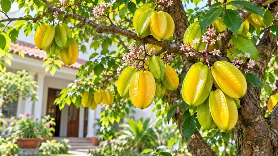 Cây khế được trồng như cây cảnh lại như cây ăn quả