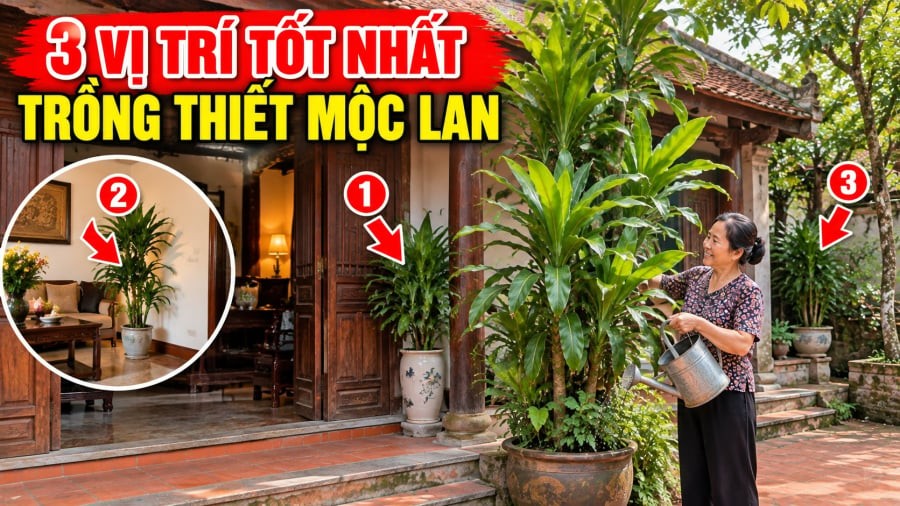 Thiết Mộc Lan là loại cây được nhiều gia đình lựa chọn để trang trí nhà cửa, sân vườn và nơi làm việc. Cây có dáng khỏe khoắn, lá xanh bóng, dễ tạo điểm nhấn cho không gian. 