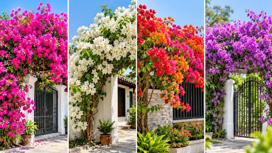 Hoa giấy là cây cảnh dễ trồng được nhiều người yêu thích
