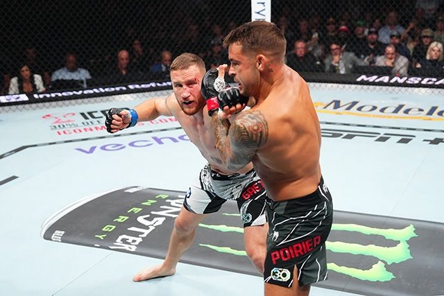 Justin Gaethje và Dustin Poirier đối mặt trong trận tái đấu