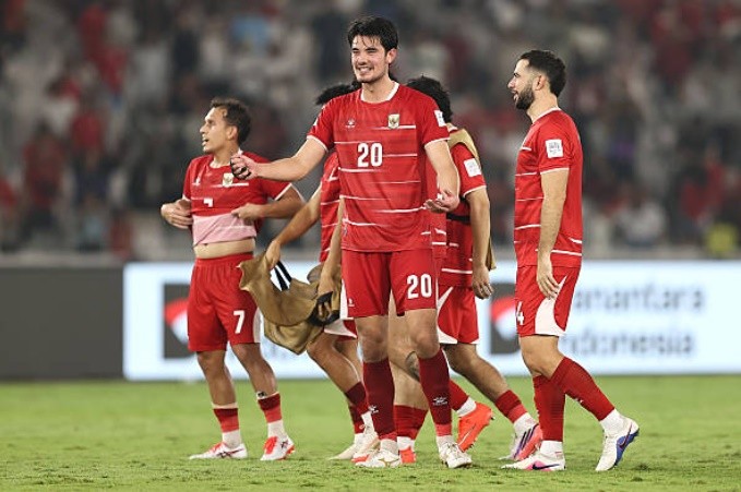 Indonesia giành chiến thắng đậm 9-2 trước Bangladesh. Ảnh: Robertus Pudyanto - FIFA / Getty Images.