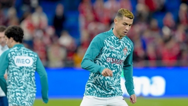 Ronaldo đột ngột rời tuyển Bồ Đào Nha. Ảnh: EPA.