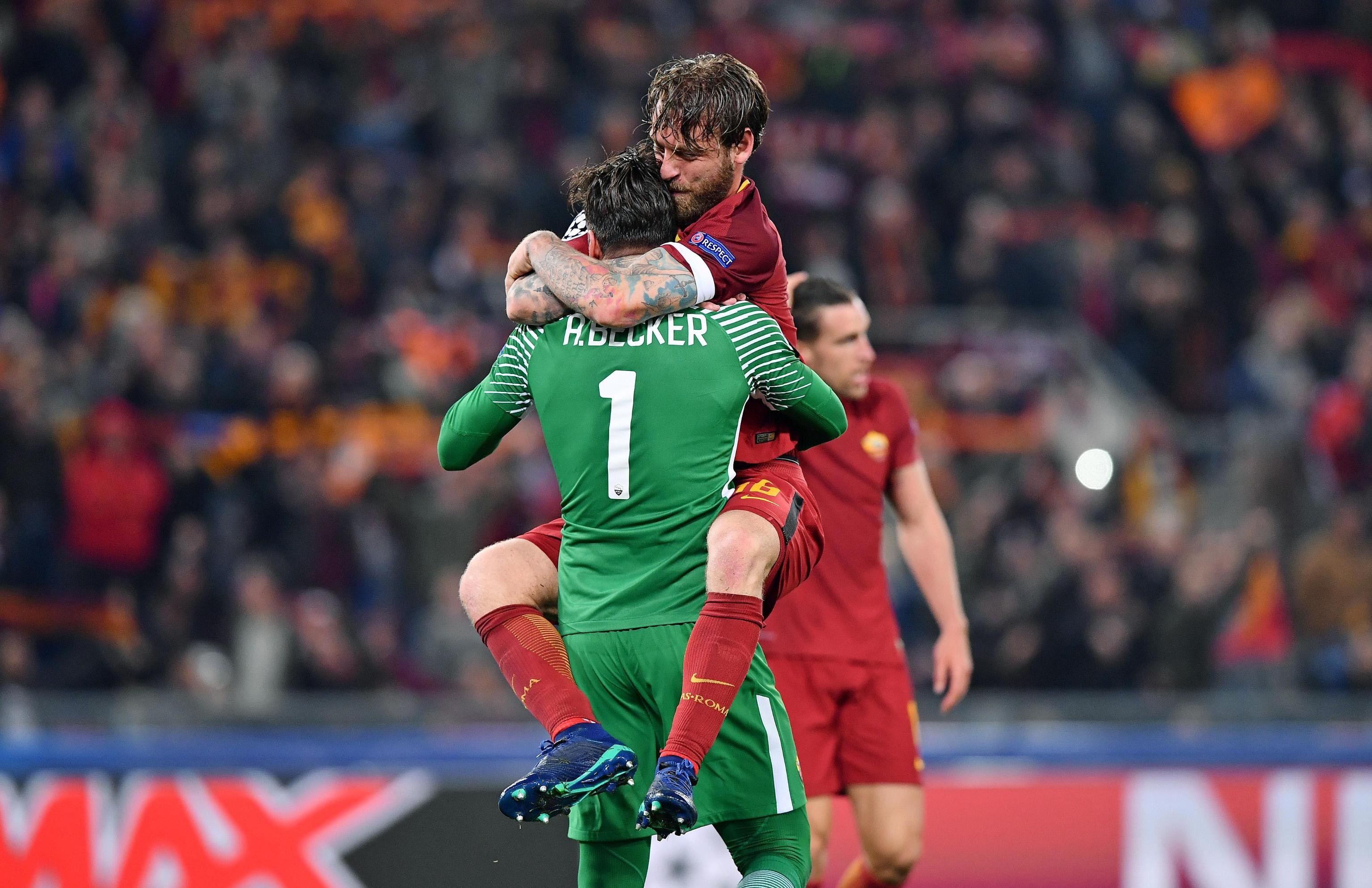 Khung thành Roma trở thành sân khấu cho màn khẳng định bản thân. (Ảnh: EPA Images)