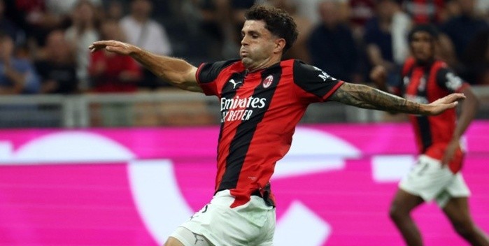 Christian Pulisic có thể gia hạn hợp đồng với Milan. Ảnh: EPA.
