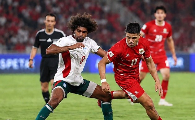 Indonesia đánh bại Bangladesh ở trận cầu gây tranh cãi. (Ảnh: ASEAN Football)