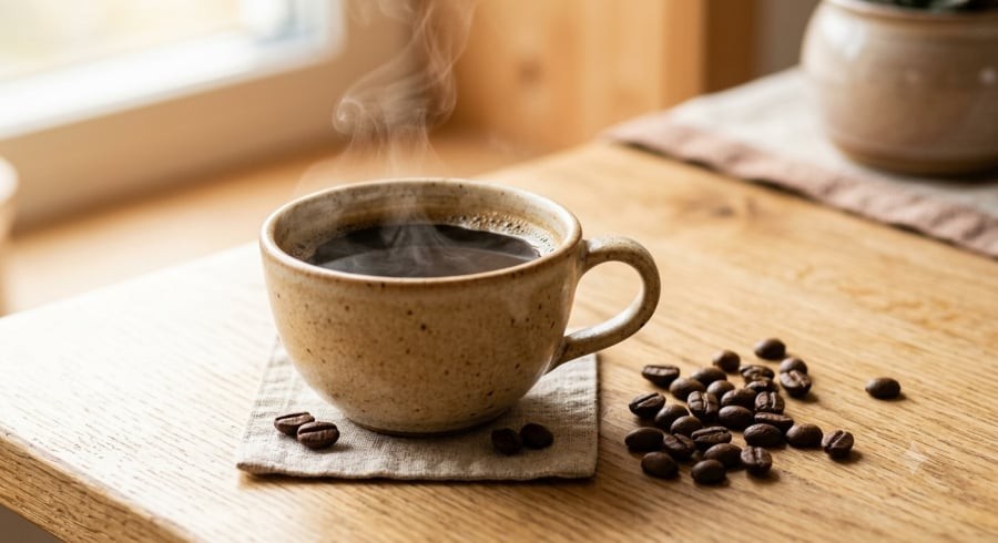 Nên để cà phê nguội bớt trước khi uống, tránh sử dụng đồ uống ở nhiệt độ quá cao.