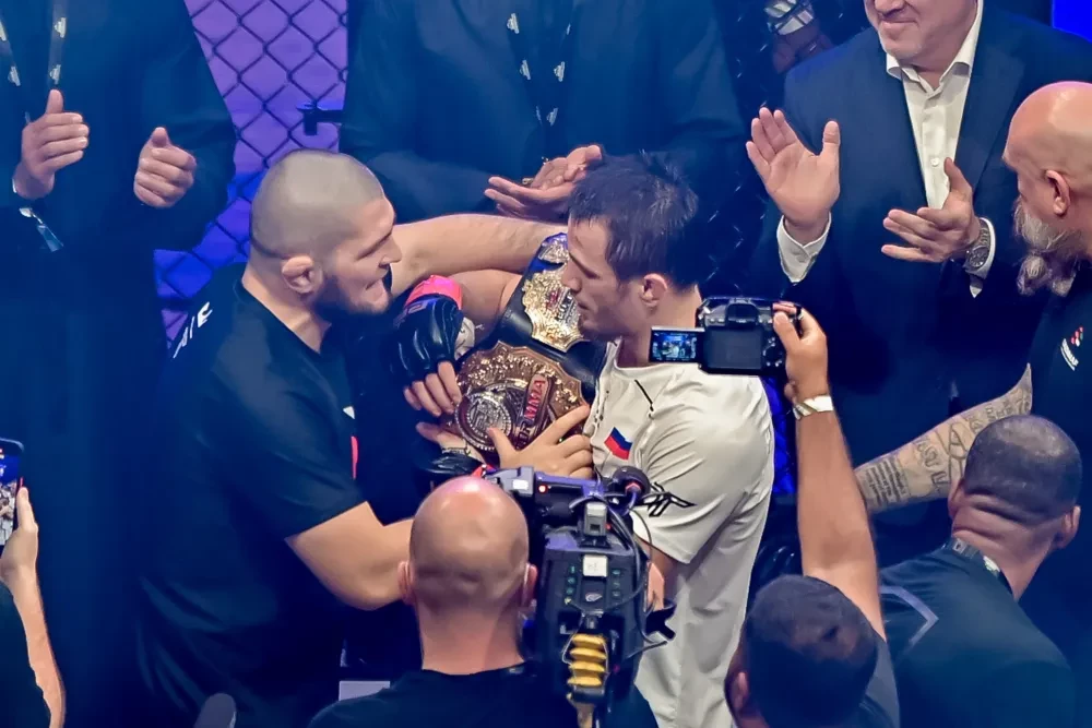 Usman Nurmagomedov vs Paul Hughe - Road to Dubai lightweight title fight