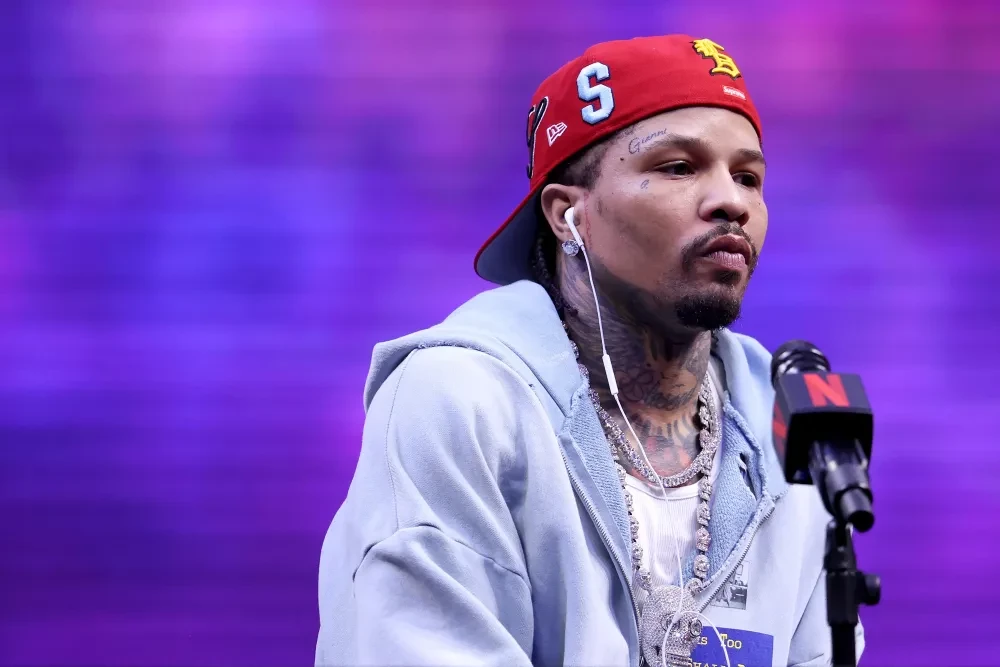 Gervonta Davis tại một buổi họp báo