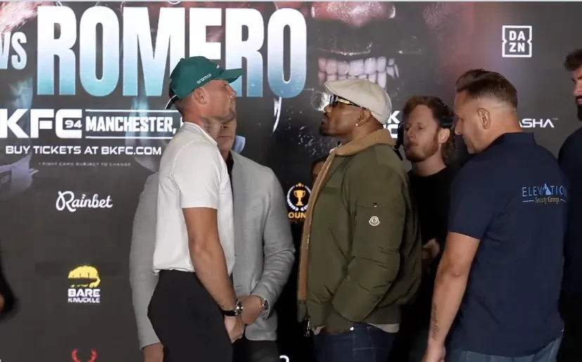 Darren Till và Yoel Romero đối mặt căng thẳng