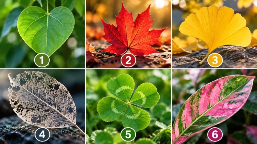 Bạn chọn chiếc lá nào?