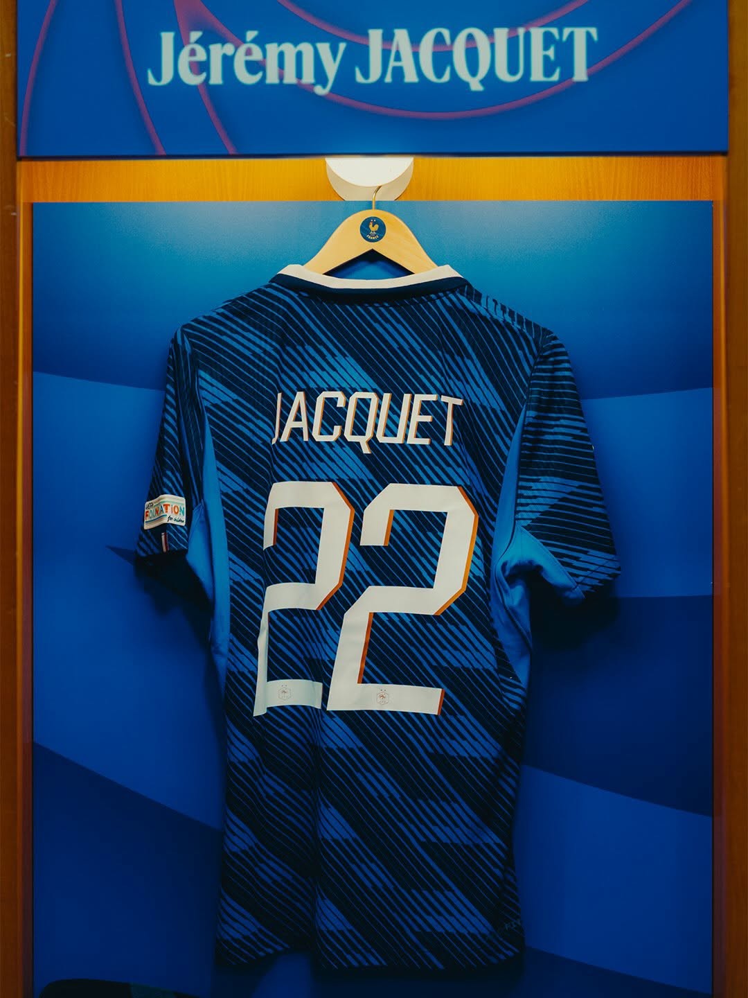 Jacquet – 6,5 điểm. Dựa khá nhiều vào người đá cặp để giữ vị trí, nhưng Jacquet sở hữu nền tảng thể chất rất đáng chú ý. Ảnh: FFF.