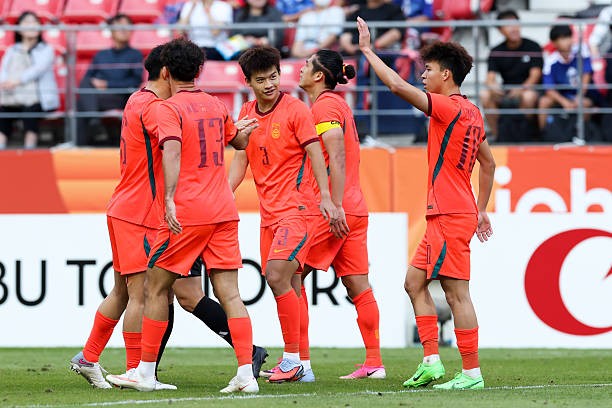 U23 Trung Quốc giành tấm huy chương đồng môn bóng đá nam ASIAD 2026. Ảnh: Zhizhao Wu/Getty Images