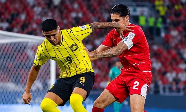 Indonesia đã hoà Malaysia dù chơi thiếu người. Ảnh: ASEAN Football.