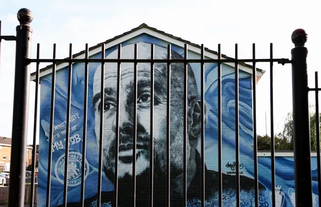 Lời tiên tri của Pep về The Citizens đã đúng, nhưng theo cách khác. Ảnh: Molly Darlington/Getty Images