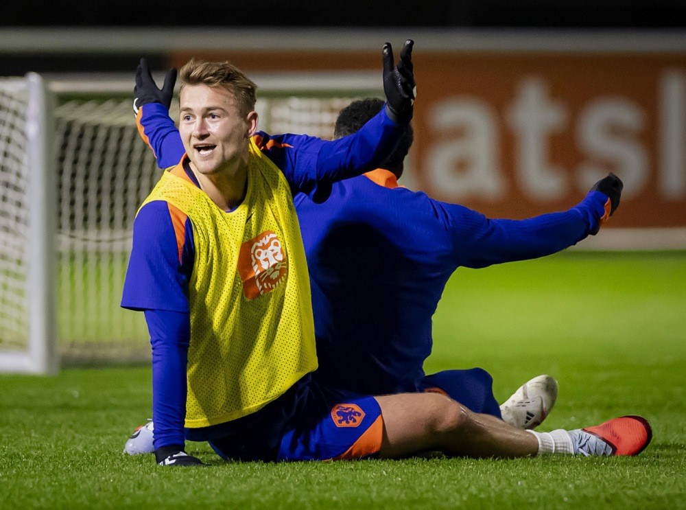 De Ligt đã sẵn sàng tái xuất sân cỏ. Ảnh: EPA IMAGES. 