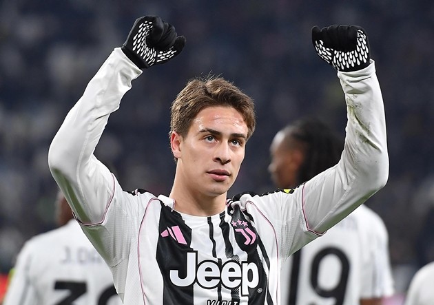 Kenan Yildiz nằm trong tầm ngắm của Real Madrid. Ảnh: EPA/Alessandro Di Marco